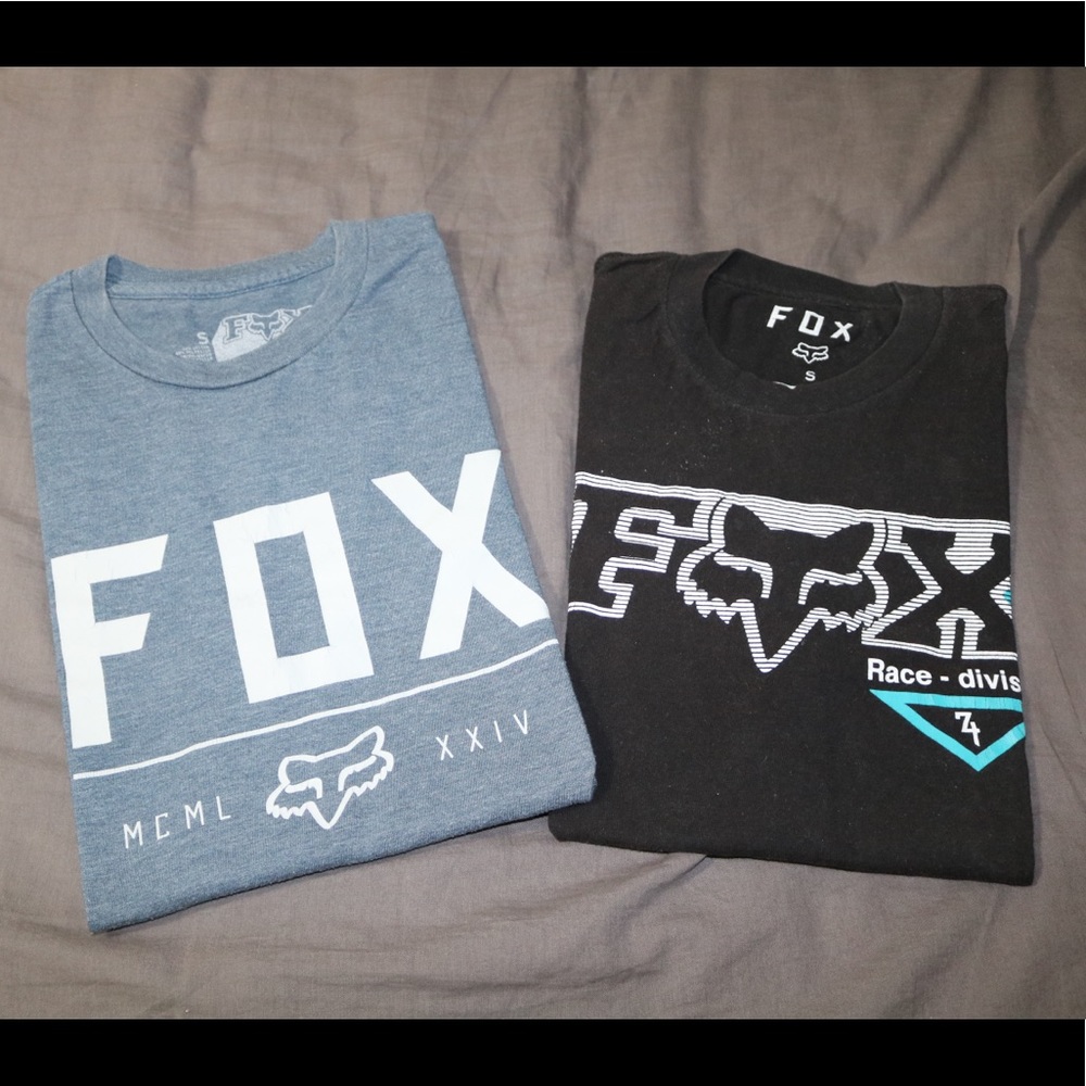 Men’s small Fox racing shirt bundle